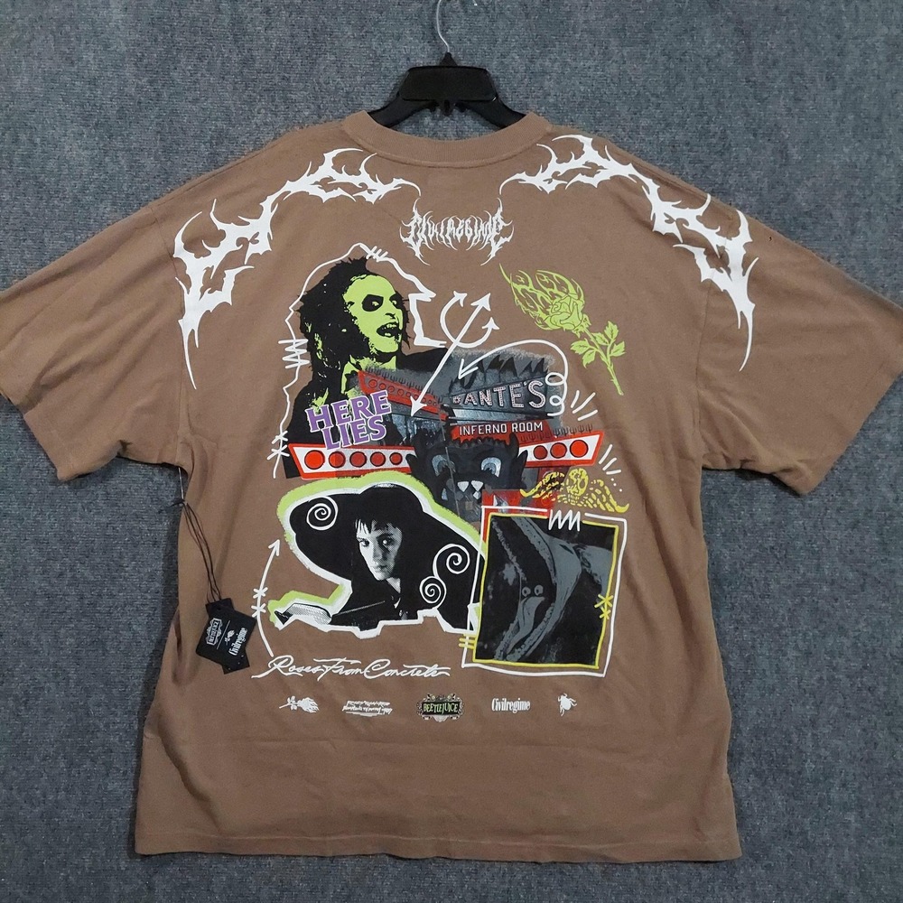 Civil Regime Men's Shirt Beetlejuice